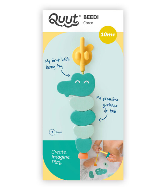 Quut Beedi Çok Amaçlı Banyo Oyuncak // Croco