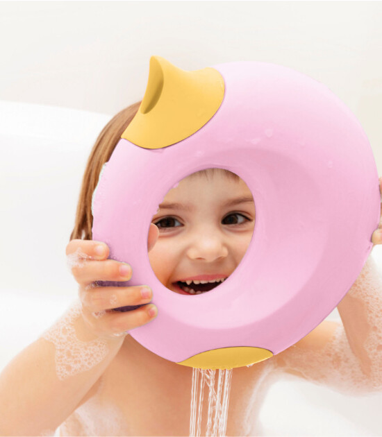 Quut Cana Çift Taraflı Çocuk Sulama Kabı (Small) // Banana Pink