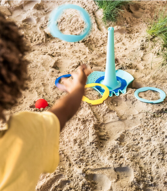 Quut Tiplet Çok Amaçlı Plaj Oyuncak // Vintage Blue
