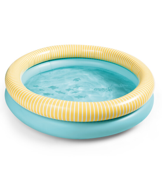 Quut Dippy Şişme Çocuk Yüzme Havuzu // Banana Blue (Small)