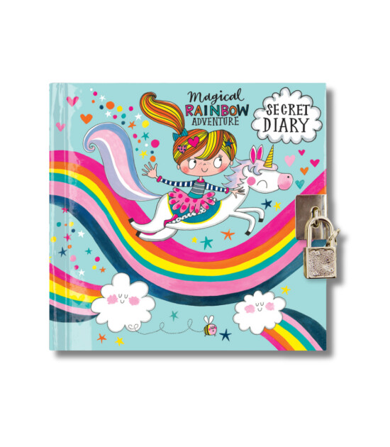 Rachel Ellen Kilitli Günlük // Magical Rainbow Adventure