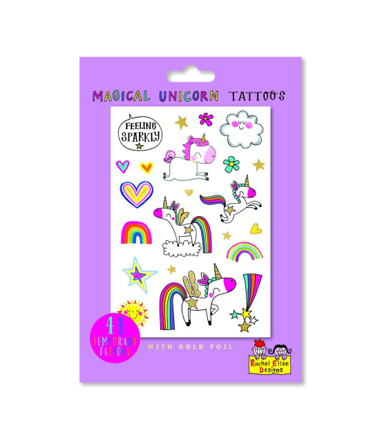 Rachel Ellen Geçici Dövme // Magical Unicorn