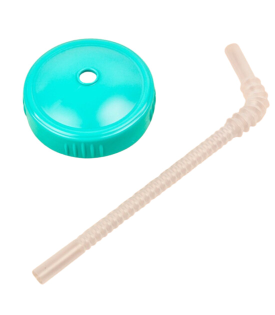 Re-Play Kapak ve Pipet // Su Yeşili