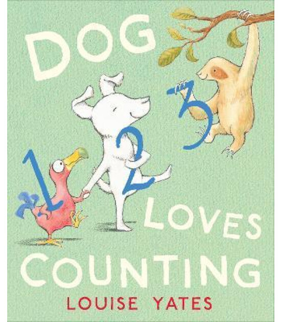 Red Fox Dog Loves Counting