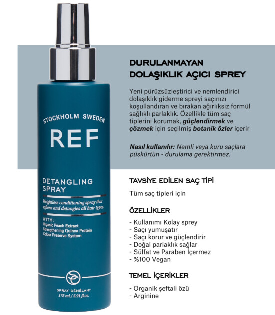 REF Stockholm Detangling Saç Açıcı Sprey (175 ml)