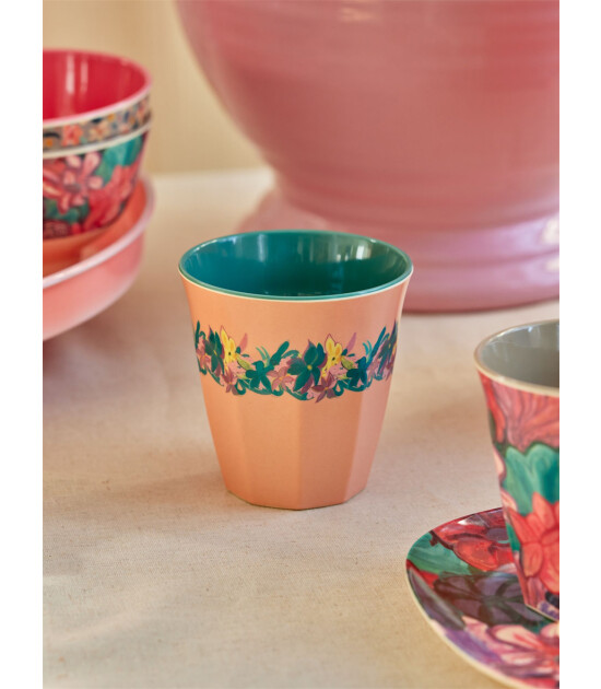 Rice Melamin Bardak - Çiçek