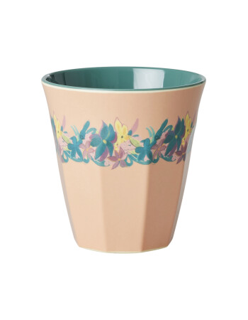 Rice Melamin Bardak - &Ccedil;i&ccedil;ek