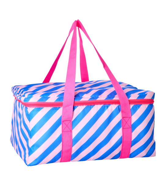 Rice Soğutucu &Ccedil;anta - Mavi &Ccedil;izgili