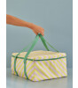 Rice Soğutucu Termal Çanta // Soft Yellow Stripe