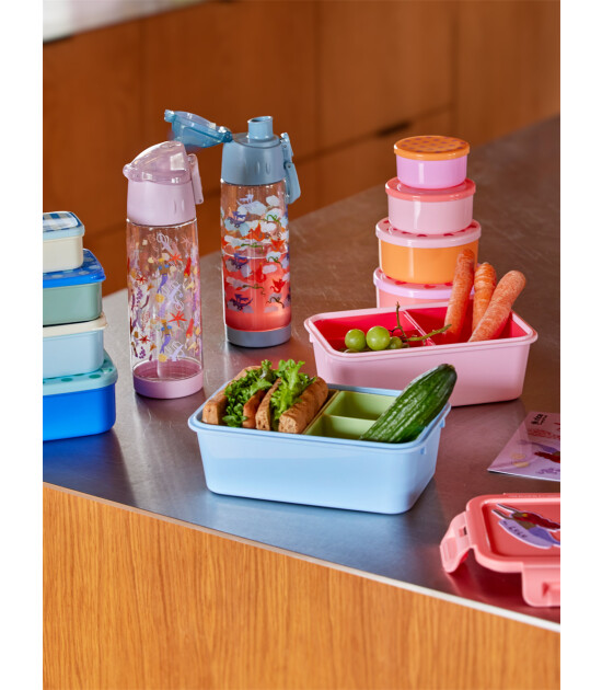 Rice Plastik Small Lunchbox - Pembe Vahşi Yaşam