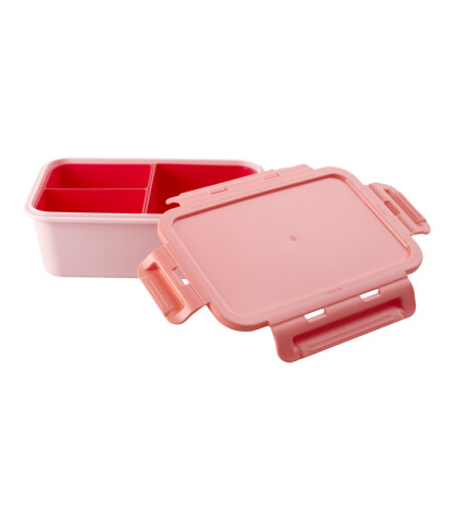 Rice Plastik Small Lunchbox - Pembe Vahşi Yaşam