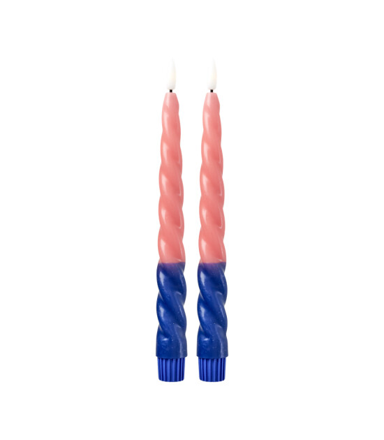 Rice Led Mum Set // Coral
