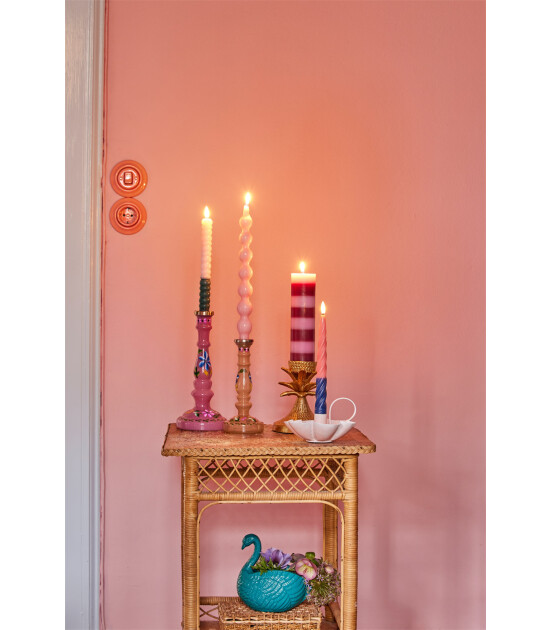 Rice Led Mum Set // Coral
