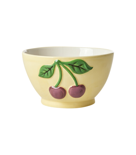 Rice Seramik Kase // Cherry - Cream