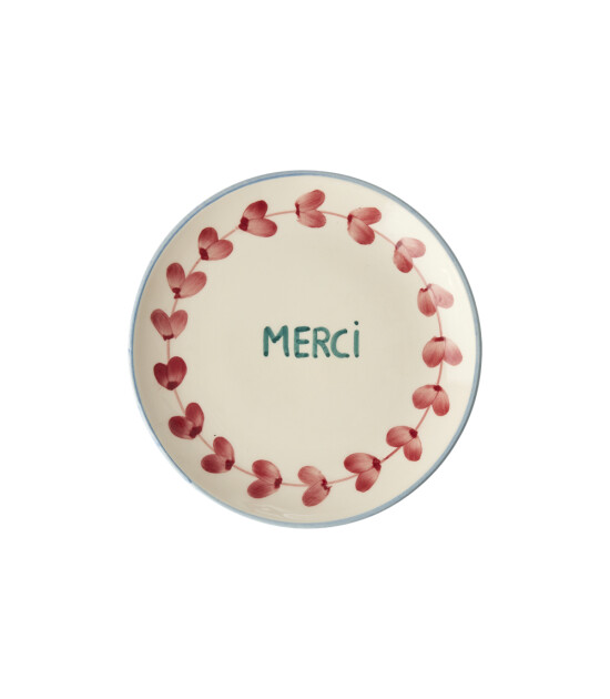 Rice El Yapımı Seramik Tatlı Tabağı // Merci