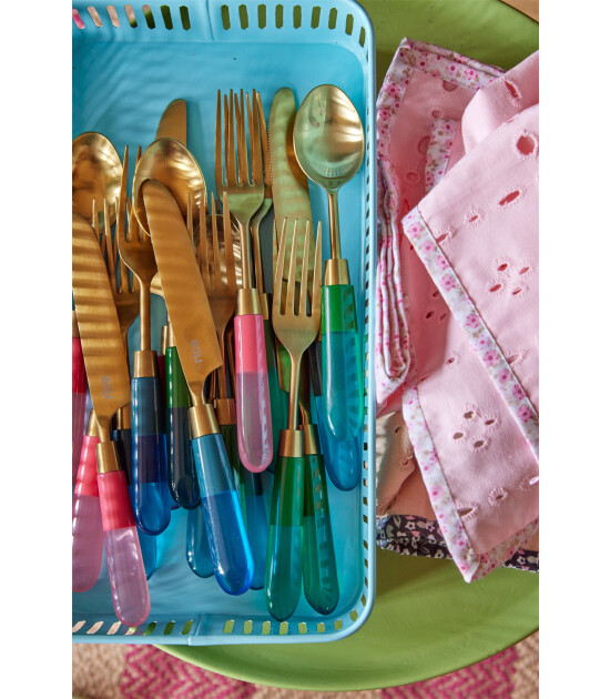 Rice Paslanmaz Çelik Çatal // Blue (1 Adet)