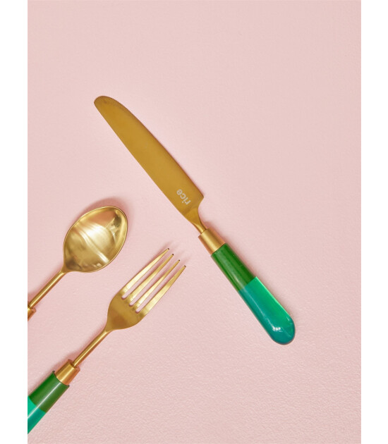 Rice Paslanmaz Çelik Bıçak // Green (1 Adet)