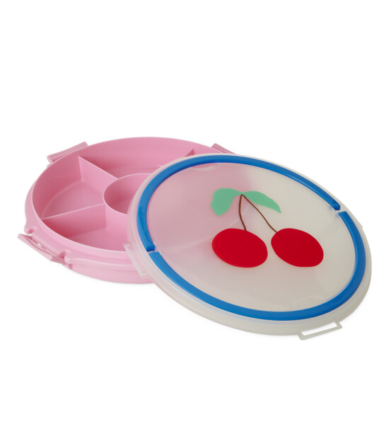 Rice Bölmeli Gıda Saklama Kabı // Cherry