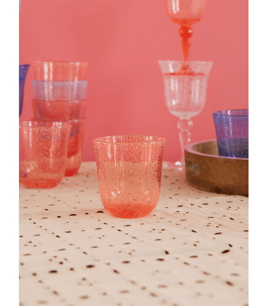 Rice Acrylic Bardak // Bubble Design - Peach