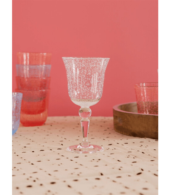 Rice Acrylic Kadeh Bardak // Bubble Design - Clear