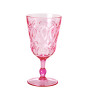 Rice Acrylic Kadeh Bardak // Swirly Embossed - Pink