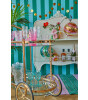Rice Acrylic Kadeh Bardak // Swirly Embossed - Pink