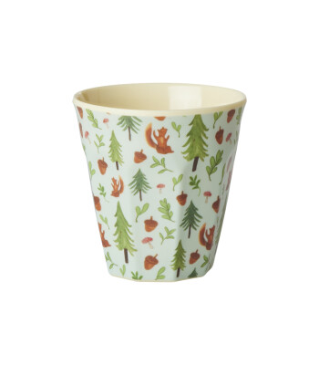 Rice Kids Melamin &Ccedil;ocuk Bardak (S) // Happy Forest - Green