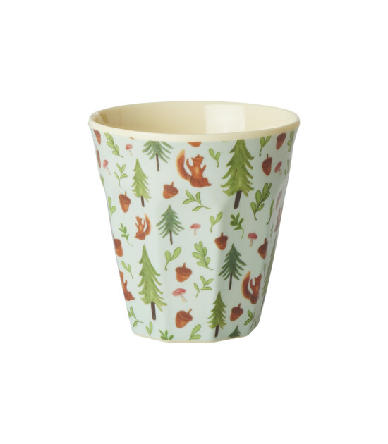 Rice Kids Melamin Çocuk Bardak (S) // Happy Forest - Green
