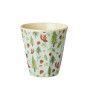 Rice Kids Melamin Çocuk Bardak (S) // Happy Forest - Green