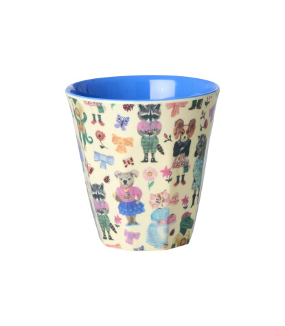 Rice Kids Melamin Çocuk Bardak (S) // Natalie Pete - Blue