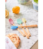 Rice Küçük Silikon Spatula // Dots Multi