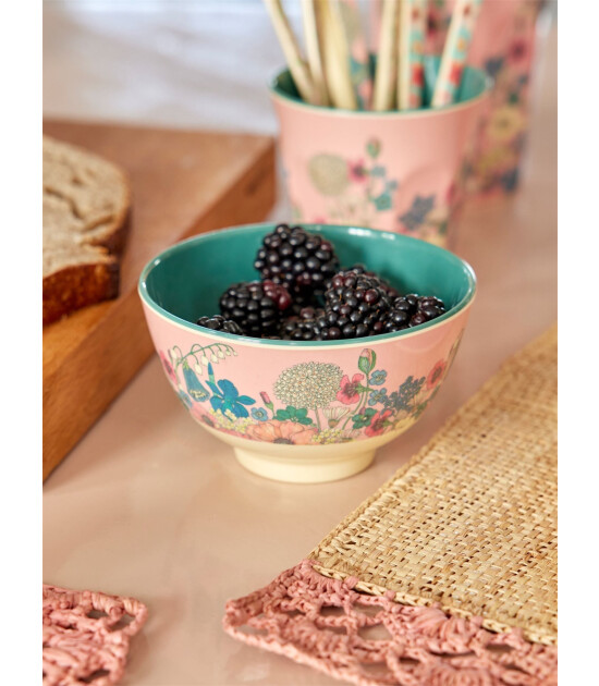 Rice Melamin Kase (S) // Flower Collage