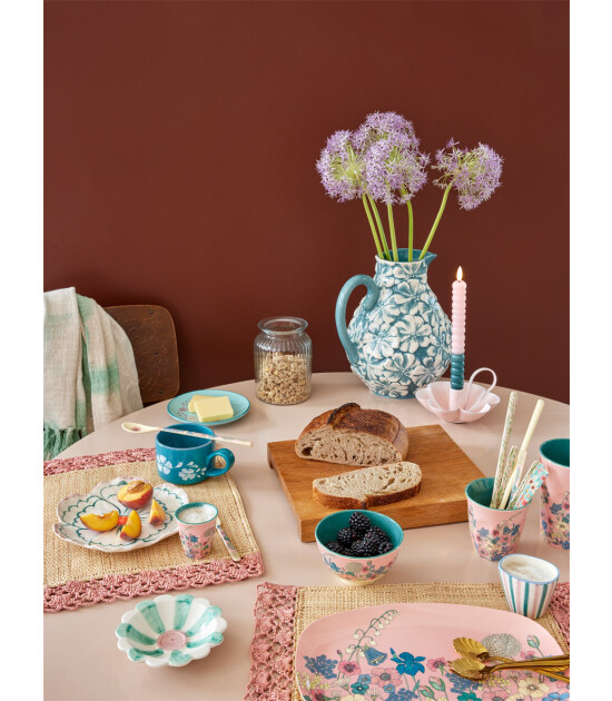 Rice Melamin Kase (S) // Flower Collage