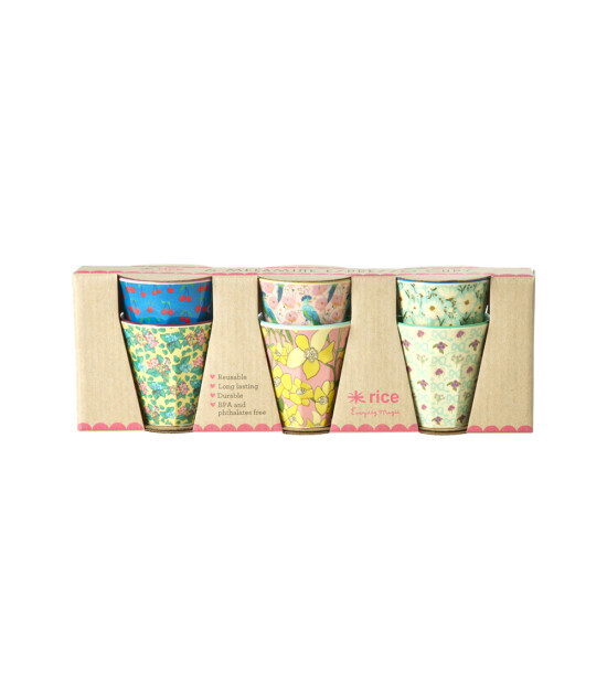 Rice Melamin Espresso Bardak Set (80 ml) // Show Your True Colors