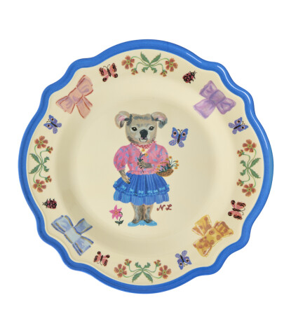 Rice Melamin Servis Tabağı (Çukur) // Natalie Pete