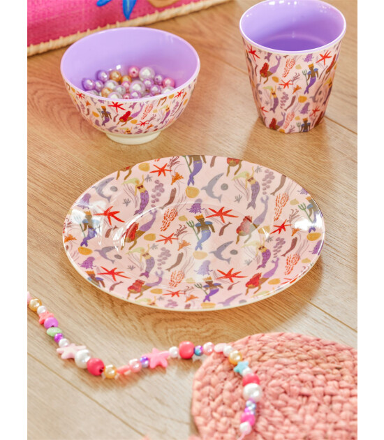 Rice Melamin Tatlı Tabağı // Mermaid