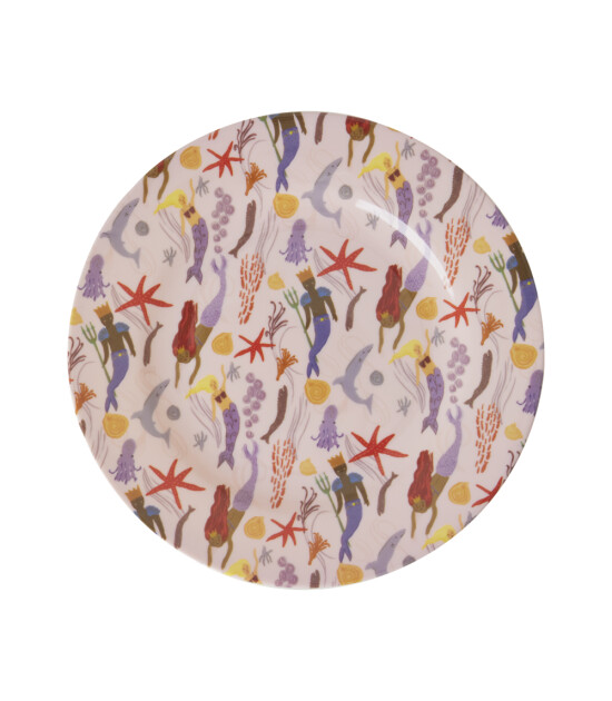 Rice Melamin Tatlı Tabağı // Mermaid