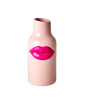 Rice Seramik Lips Vazo (S) // Pink - Fuchsia