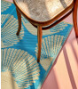 Rice Recycled Geri Dönüşümlü Plastik Halı // Blue Sea Shell Design