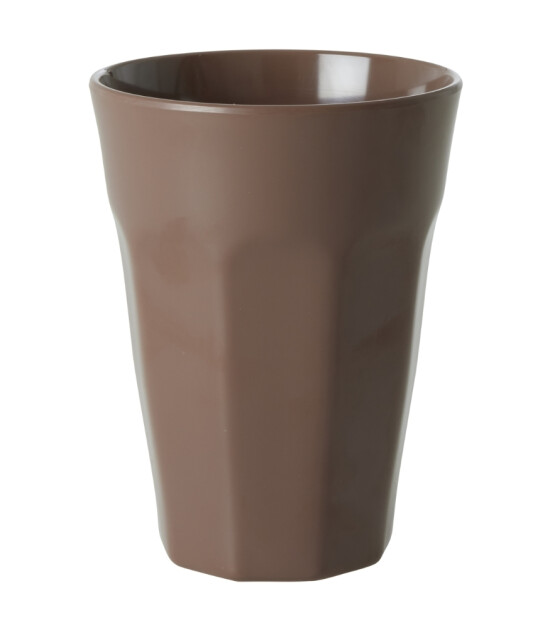 Rice Melamin Bardak - Tall // Brown