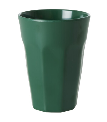 Rice Melamin Bardak (L) // Dark Green