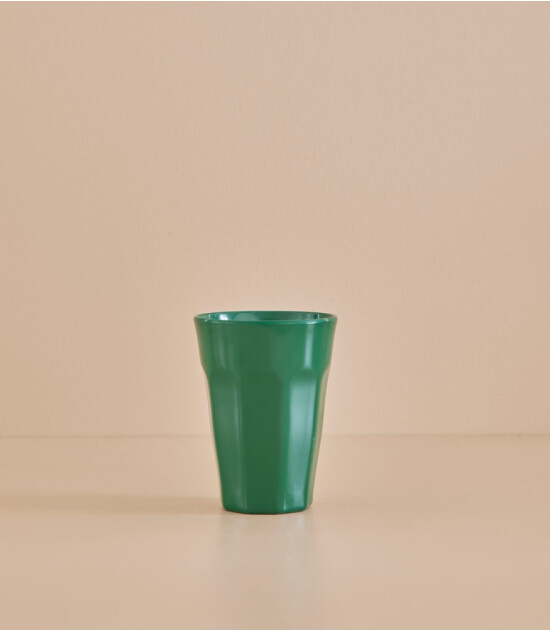 Rice Melamin Bardak - Tall // Dark Green
