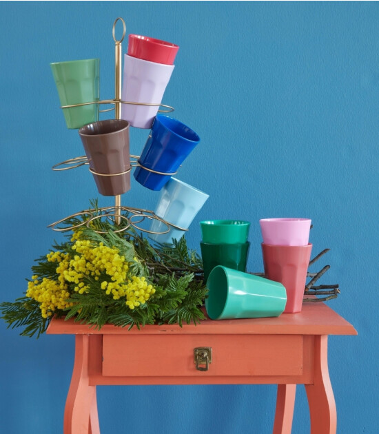 Rice Melamin Bardak - Tall // Green