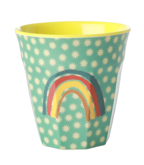 Rice Melamin Bardak (M) // Medium // Rainbow and Stars