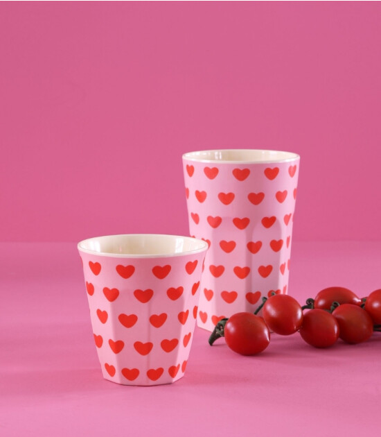 Rice Melamin Bardak (M) // Medium // Sweet Hearts