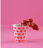 Rice Melamin Bardak (M) // Medium // Sweet Hearts