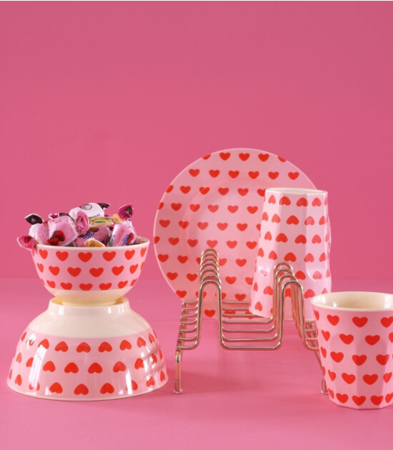 Rice Melamin Bardak (M) // Medium // Sweet Hearts