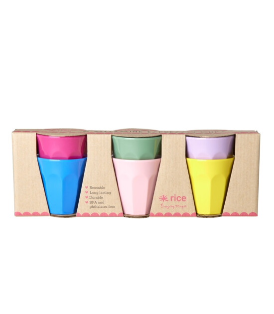Rice Melamin Espresso Bardak (80 ml) // Multicolor Joy
