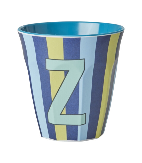Rice Melamin Harf Bardak (M) // Z - Stripes