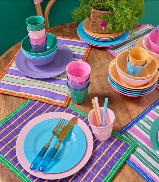 Rice Melamine Bardak Seti // 6 Colors - Medium (1 Adet)